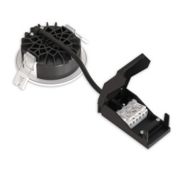 LED Einbaustrahler Vario-68, 6W, 60°, 2700|3000|4000|6000K, IP65, CRI90, nickel gebürstet