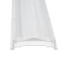 Einschubcover 2x25° Linse doppelt-asymmetrisch für 3-Phasen Linearleuchte prismatisch, 120cm