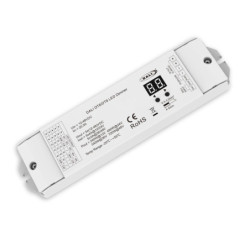 DALI-2 DT6 5 Adressen / DT8 5-Kanal 1 Adresse Multi-PWM Dimmer, 12-24V 5x4A, 36-48V 5x3A