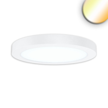 LED Aufbau/Einbauleuchte Flex Pro DN235, 16W, weiß, 120lm/W, 3000|3500|4000K, dimmbar