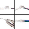 Kontakt-Kabelanschluss (max. 5A) K3-510 für 5-pol. IP20 Flexstripes mit Breite 10mm