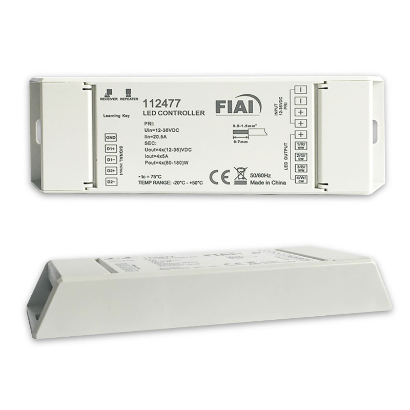 Sys-One Funk PWM-Dimmer, 4 Kanal, 12-36V 4x5A
