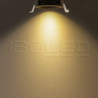 LED Einbaustrahler BACK60, schwarz matt, rund, 5W, CRI90, 2700K, rückversetzt, UGR unter 12, dimmbar