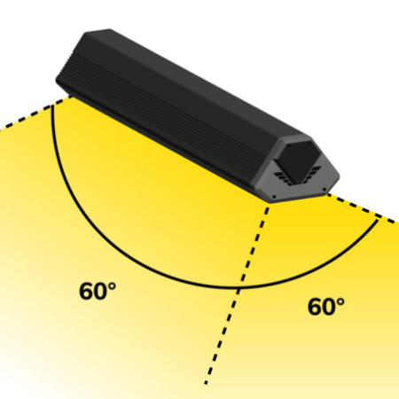 LED Hallenleuchte LN 150W, 60°, IP65, 1-10V dimmbar, neutralweiß