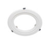 Loch Adapterring für Downlights, mit Federn, weiß, ID 201mm - AD 287mm