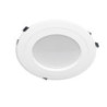 Loch Adapterring für Downlights, mit Federn, weiß, ID 201mm - AD 287mm