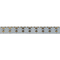 Eckverbindung PCB zum Einlöten für 10mm Flexband, 2 polig, 50 Stk auf Rolle