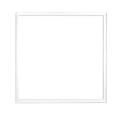 Einlegerahmen rückversetzt weiß RAL 9016 für LED Panel 625x625