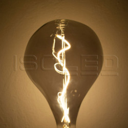 E27 Vintage Line LED Dekobirne 165, 4W ultrawarmweiß, Glas smoky, dimmbar