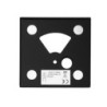 Cover Aluminium eckig 2 schwarz, für Wandeinbauleuchte Sys-Wall68 mit PIR Sensor