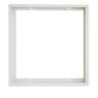 Aufbaurahmen weiß RAL 9016, Höhe 5cm, für LED Panels 625x625, steckbare Schnellmontage