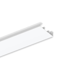 FastFix LED Linearsystem R XL Blindabdeckung für Balkenaufnahme, 1528mm, aus Polycarbonat