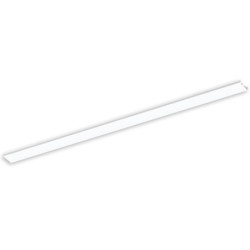 FastFix LED Linearsystem R XL Blindabdeckung für Balkenaufnahme, 1528mm, aus Polycarbonat