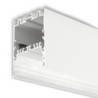 LED Leuchtenprofil LAMP40 Up&Down Aluminium weiß pulverbeschichtet, 200cm