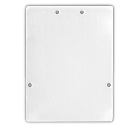 Endkappe EC74 Aluminium weiß für Profil LAMP40, 2 STK, inkl. Schrauben