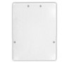 Endkappe EC74 Aluminium weiß für Profil LAMP40, 2 STK, inkl. Schrauben