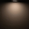 LED Möbeleinbaustrahler MiniAMP schwarz, eckig, 3W, 120°, 24V DC warmweiß 3000K, dimmbar