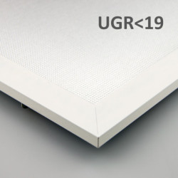 LED Panel Backlight Line 625 UGR unter 19 8H/8H, CRI 90, 36W, 6500K, kaltweiß, Push/DALI dimmbar