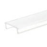 Schutzcover weiß für Track48 Trockenbau-, Einbau- u. Aufbauschiene (H50), 200cm