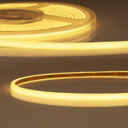 LED NEON927 MiniCut MiniAmp Milky Flexband, 24V DC, 7W, IP20, 2700K, 1.2m Rolle, 400 LED/m