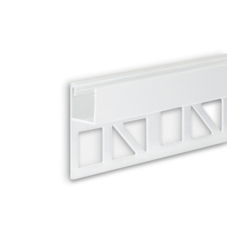 LED Fliesenprofil UP10, weiß RAL 9003 200cm