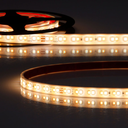LED AQUA918/940 Linear CCT Flexband, 24V DC, 7W|7W, IP68, 5m Rolle, 160LED/m