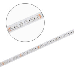 LED AQUA RGB Linear Flexband, 24V DC, 14,4W, IP68, 5m Rolle, 120LED/m