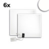 LED Panel ECO Backlight Line 625 UGR unter 19 2H/2H, CRI80, 36W, neutralweiß, 6er Pack, 1-10V dimmbar