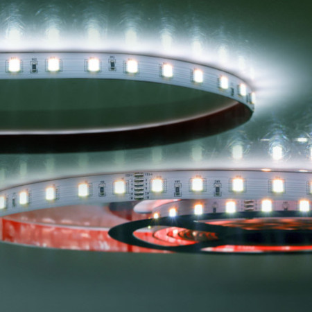 LED SIL RGB+WW+KW CCT Flexband, 48V DC, 20W, IP20, 5in1 Chip, 10m Rolle, 60 LED/m