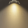 LED Einbaustrahler BACK60, alu glänzend, rund, 5W, CRI90, 3000K, rückversetzt, UGR unter 12, dimmbar
