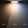 LED Deckenleuchte Slim300 PRO, 18W, schwarz, rund, IP44, DN300, 3000|4000|5000K, Up&Down