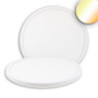 LED Deckenleuchte Slim400 PRO, 25W, weiß, rund, IP44, DN400, 3000|4000|5000K, Up&Down