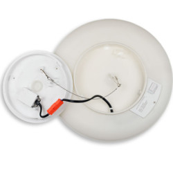 LED Deckenleuchte Slim400 PRO, 25W, weiß, rund, IP44, DN400, 3000|4000|5000K, Up&Down
