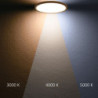 LED Deckenleuchte Slim400 PRO, 25W, weiß, rund, IP44, DN400, 3000|4000|5000K, Up&Down