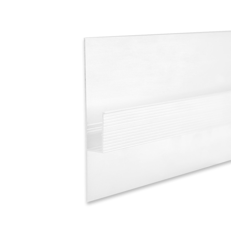 LED Trockenbauprofil Schattenfuge 40, weiß RAL 9003 300cm