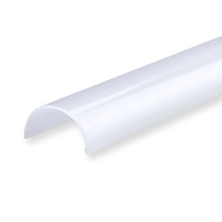 Abdeckung COVER69 opal/satiniert 55cm für T5/T8 Umrüstplatine