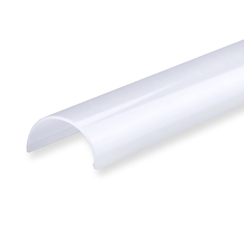 Abdeckung COVER69 opal/satiniert 55cm für T5/T8 Umrüstplatine