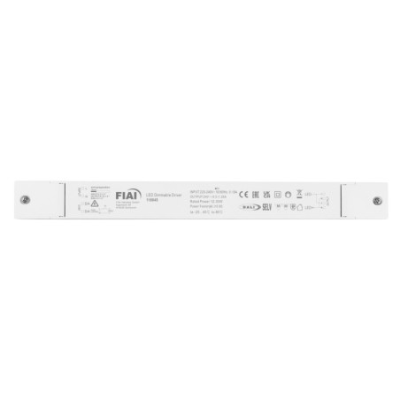 LED PWM-Trafo 24V/DC, 0-30W, Push/DALI-2 dimmbar, SELV, ultraflach