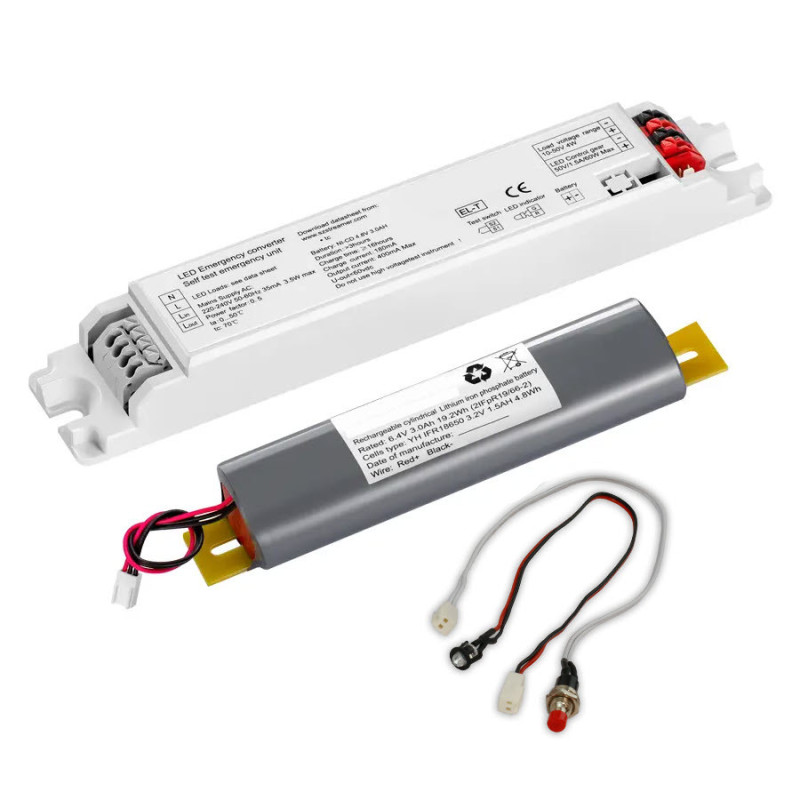 Notstrom-Akkumodul EL-T Selftest 3000mAh, 4W (50-300 V)