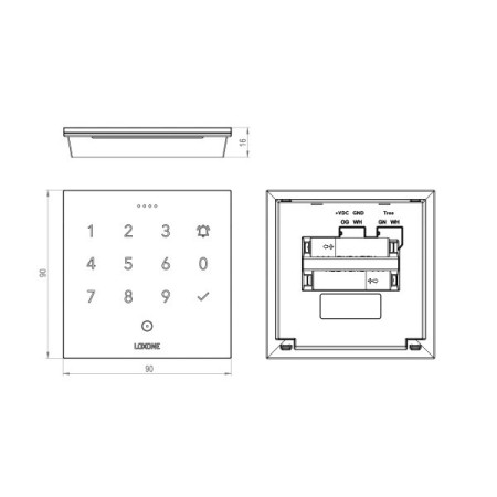 NFC Code Touch Air Weiß