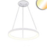 LED Hängeleuchte Orbit 580, weiß, 48W, rund, ColorSwitch 3000|3500|4000K, dimmbar