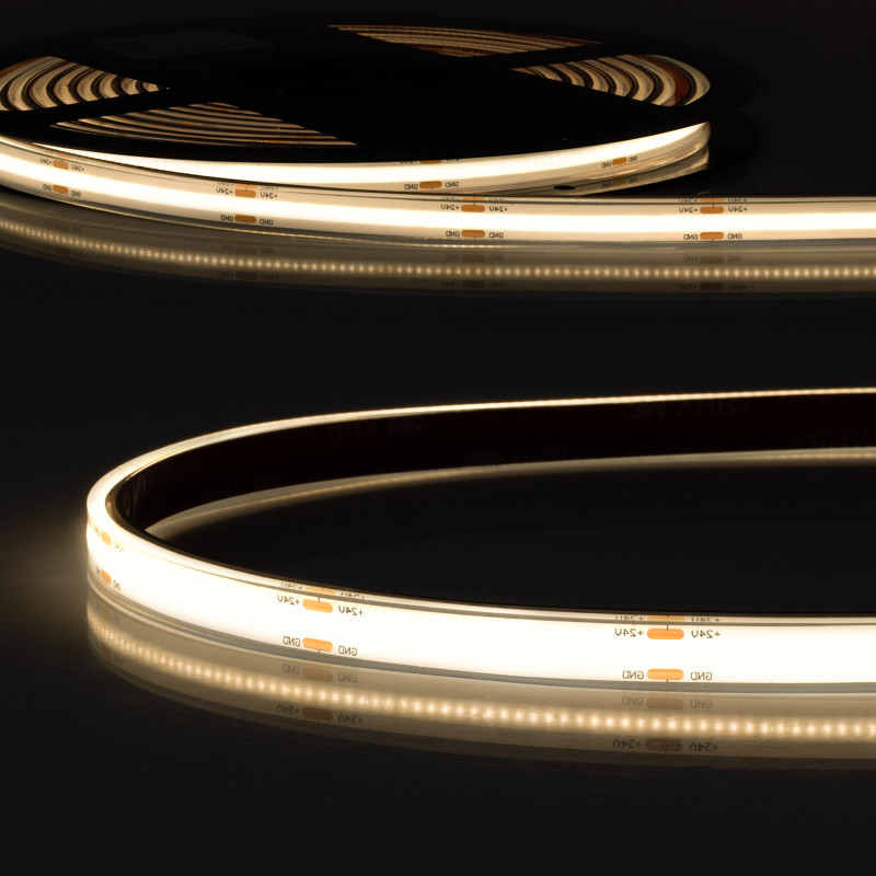 LED AQUA COB930 Linear Flexband, 24V DC, 8W, IP68, 3000K, 5m Rolle, 480 LED/m