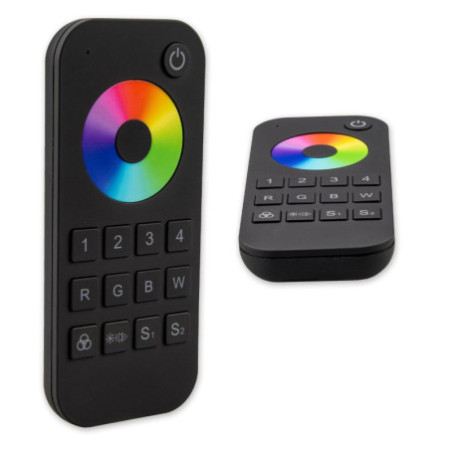Sys-Pro RGB+W 4 Zonen Fernbedienung mit 2 Szenenspeicher