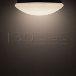 LED Decken/Wandleuchte weiß, rund, 24W, DN380, IP54, neutralweiß