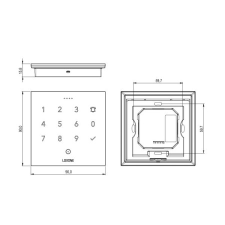 NFC Code Touch for Nano Anthrazit