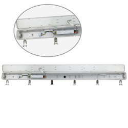 LED Wannenleuchte 150cm, IP65, PowerSwitch 33-60W, 4000K