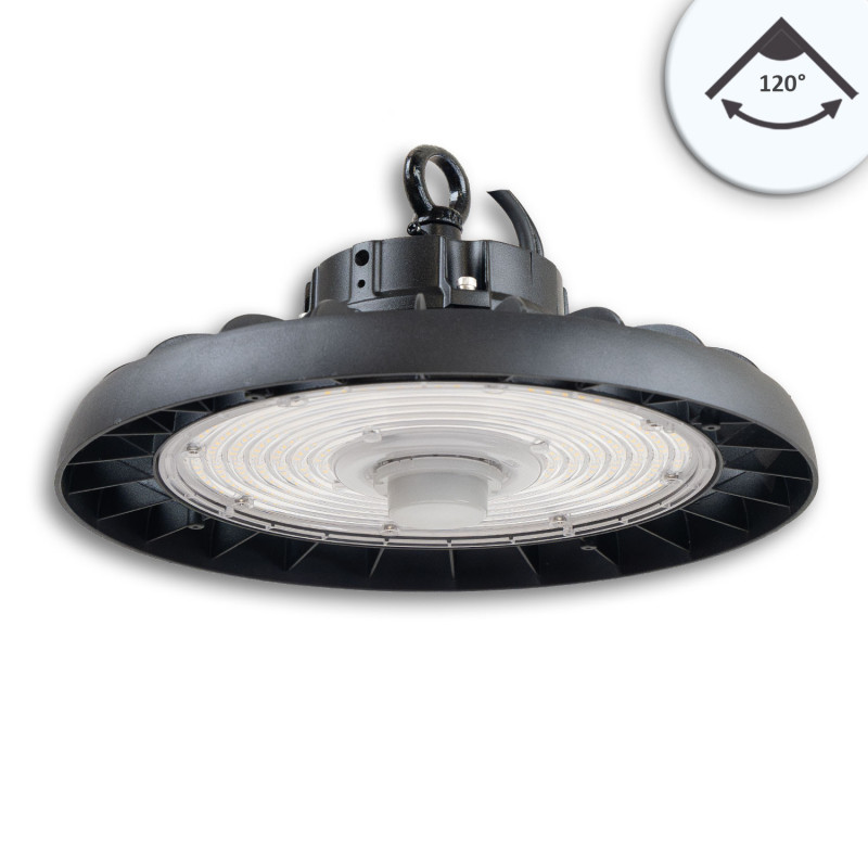 LED Hallenleuchte FL2, PowerSwitch 120W|150W|200W, 120°, IK10, IP65, 1-10V dimmbar, kaltweiß