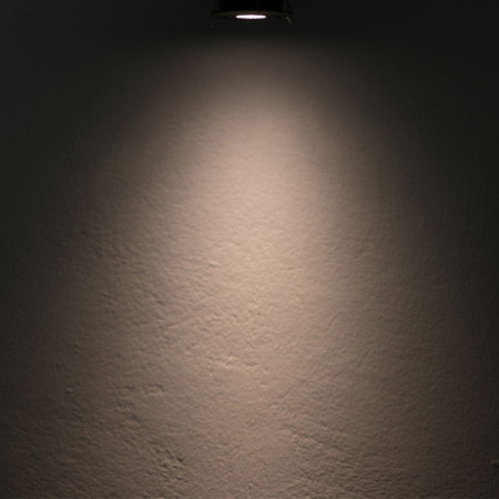 LED Einbauleuchte MiniAMP schwarz, 3W, 12V DC, warmweiß, dimmbar, 100cm Kabel