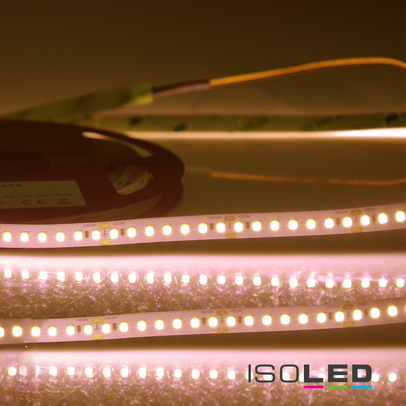 LED CRI Food Flexband Bread, 24V DC, 14,4W, IP20, 5m Rolle, 140 LED/m