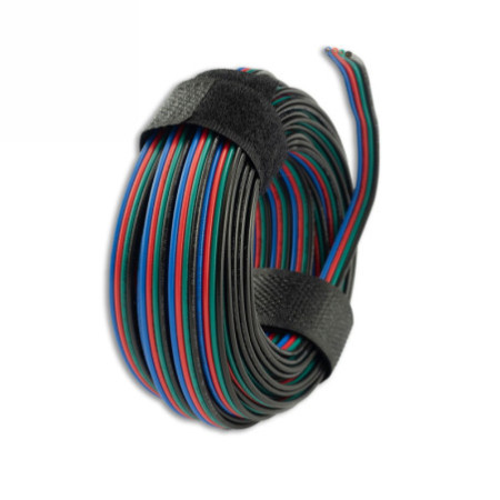 Kabel RGB 4x0,5mm² H03VH-H AWG20, Meterware